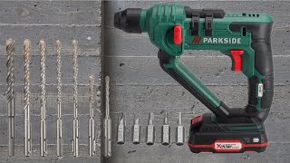 PARKSIDE Cordless Hammer Drill PABH 20Li B2 Unboxing [upl. by Euqinobe]