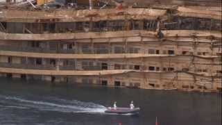 Costa Concordia Full extent of damage revealed [upl. by Anomor588]