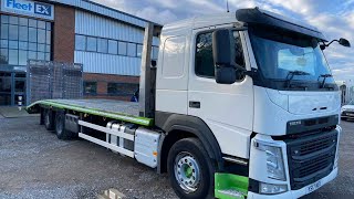 VOLVO FM330 EURO 6 26 TONNE BEAVERTAIL 2017  YS17 MEU [upl. by Yoj]