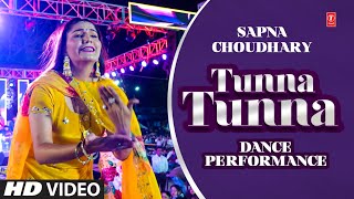 Sapna Choudhary quotTunna Tunnaquot Dance Performance  Ruchika Jangid  New Haryanvi Songs Haryanavi 2023 [upl. by Annaear]