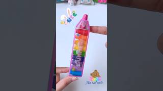 Ten colour in a one pen diy craft handmade stationery penset pencilholder handmadejournal [upl. by Yawnoc142]