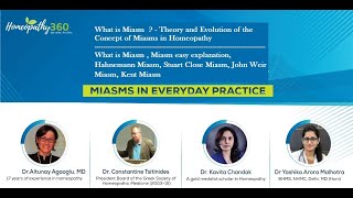 Theory and Evolution of the Concept of Miasms in Homeopathy  Miasms in Everyday Practice [upl. by Aicirtam]