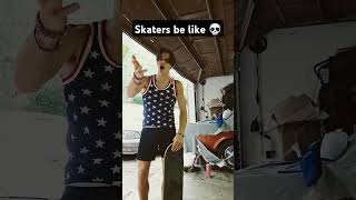 SKATERS VS SCOOTERS🤣💀skate scooter comedyvideos funnyshorts explore viralvideos shorts [upl. by Natalie578]