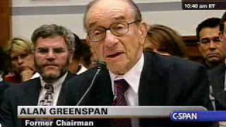 Waxman to Greenspan Were You Wrong [upl. by Schach]