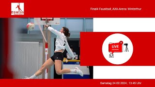 Final4 Faustball AXAArena Winterthur Tag 1 [upl. by Struve]