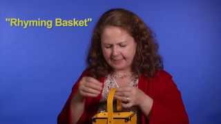 Rhyming Games Demonstration quotRhyming Basketquot [upl. by Eydie]