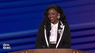 WATCH Rep Jasmine Crockett speaks at 2024 Democratic National Convention  2024 DNC Night 1 [upl. by Madda959]