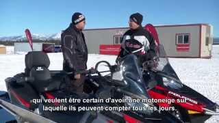 Ams  Action moteur sport  Motoneige  La gamme Polaris 2015 [upl. by Fusuy653]