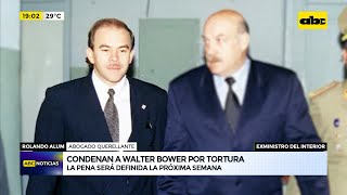 Por tortura condenan al exministro Walter Bower la pena será definida la próxima semana [upl. by Larual]