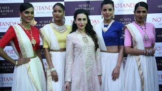 Karisma Kapoor Unveils Notandas Jewellers New Collection by Sunita Shekhawat [upl. by Norre961]