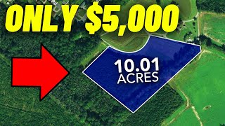 10 Places In America To Buy CHEAP LAND For 2023 Land for sale  Traveling Cloud [upl. by Eilama]