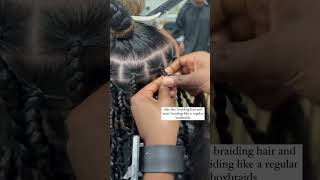 detailed passion twist tutorial passiontwist braidtutorial fyp [upl. by Eahsram975]