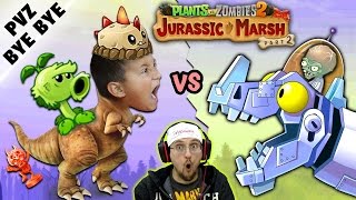 NO MORE PVZ 2 Mike vs Jurassic Marsh Zomboss Zombot Dinotronic Mechasaur FGTEEV says Goodbye [upl. by Soane]