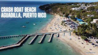 Crash Boat Beach In Aguadilla Puerto Rico  Best Beach In PR [upl. by Stanwood]