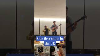 We played in the UK and this happened touring livingroom edinburgh musicians music concert [upl. by Keyte787]