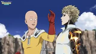 SAITAMA VS GENOS ONE PUNCH MAN PERTARUNGAN EPIC [upl. by Avehs]