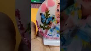 Custom made resin picture frame ❤️ reels reel viralvideo viralshorts resinovaja viralshort [upl. by Lamok]