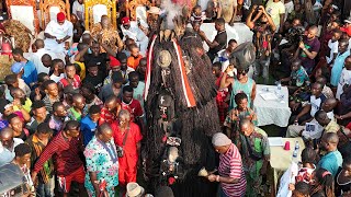 Ajofia Nnewi Igbo Celebrity Masquerade  Song Ogwu [upl. by Mazlack]