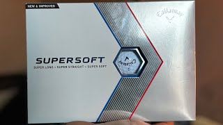 The ultimate SOFT low compression golf ball review PT7 Callaway Supersoft [upl. by Noyek]