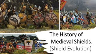 The History of Medieval ShieldsShield Evolution [upl. by Tom591]