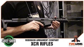 Robinson Arms XCR  SHOT Show 2014 [upl. by Michaele737]