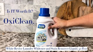 OxiClean White Revive Unleash the Brilliance in Your Whites [upl. by Silvestro531]