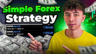 The Most Simple Forex Trading Strategy That Exists [upl. by Noskcire858]