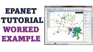 EPANET TUTORIALSWORKED EXAMPLE A STEPBYSTEP GUIDE [upl. by Brantley]