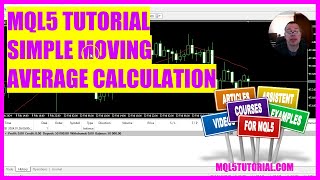 MQL5 Tutorial  Simple Moving Average Calculation in 5 minutes [upl. by Leggat]