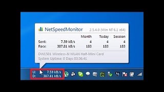 How to install internet speed meter in windows 10 [upl. by Eelirrem263]