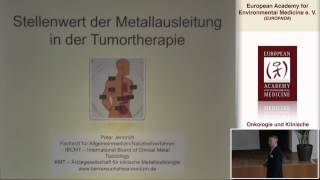 12 Dr med Peter Jennrich Stellenwert der Metallausleitung in der Tumortherapie [upl. by Gianna]