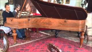 Pleyel Concert grand piano serial number 12059  year 1845 [upl. by Hpsoj]