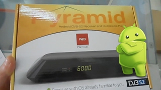 Pyramid ANDROID Opticum Satellite HD Receiver Video Review 720pHD [upl. by Naujyt]