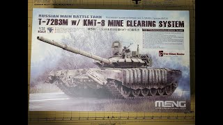 Meng 135 T72B3M Complete Build Part 1 Construction [upl. by Alduino]