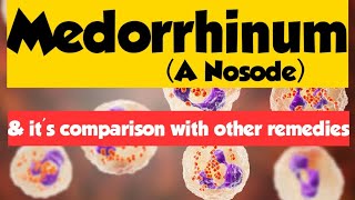 Medorrhinum homeopathic medicine  Nosode  Medorrhinum and its comparison with other remedies [upl. by Ykceb]