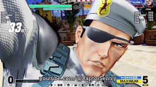 KOF XV Heidern Simple TOD 100 Combo For Patch 211 Stage Positioning Dependent Mid Blue Max [upl. by Vogel]