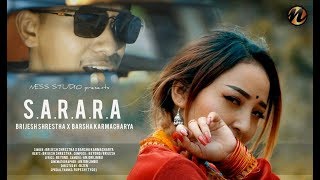 quotSararaquot Brijesh Shrestha x Barsha Karmacharya Official Video [upl. by Perzan93]