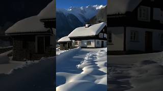 Snowfall  Nature Shorts snow 😷😷😷ytnaturesound shorts [upl. by Namrehs]