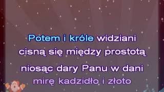 Kolęda karaoke  Bóg się rodzi  z linią melodyczną [upl. by Costello]