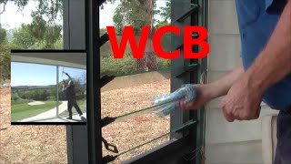 WINDOW CLEANING ✅DIY GLASS WINDOW LOUVER CLEANING SCRUBBER [upl. by Lemmor]