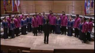 Kammerchor Manila  42nd Festival of Songs Olomouc Czech Republic 2014 Festival Concert [upl. by Nitnilc]