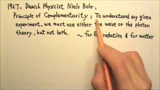 AP Physics 2 Modern Physics 16 Principle of Complementarity [upl. by Aicilla652]