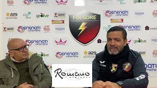 Intervista pre gara FolgoreCastelbuono 12 gennaio 2024 [upl. by Eimia]