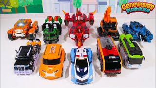 Best Toy Learning Videos for Kids  Learn Vehicle Names with Transforming Robots [upl. by Legra933]