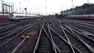 Führerstandsmitfahrt von Frankfurt Hbf nach Bingen Hbf  DB Bahn Nr 43  Stwg [upl. by Encratia]