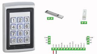 DG500 Keypad Basic Wiring Guide [upl. by Annalla]