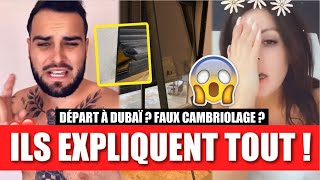 NIKOLA ET LAURA  DÉPART À DUBAÏ  FAUX CAMBRI0LAGE  😱 ILS EXPLIQUENT TOUT  MANON RÉAGIT [upl. by Neall999]