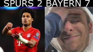 SPURS 2 BAYERN MUNICH 7  GNABRY SCORES 4 GOALS BAYERN SMASH SPURS IN THE CHAMPIONS LEAGUE [upl. by Brenn925]