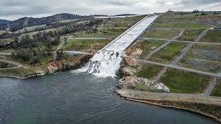 Northern California reservoirs rise as atmospheric rivers sweep state [upl. by Leirbag879]