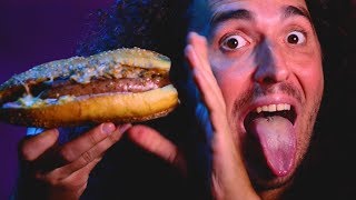 ASMR Eating 2 POUND MONSTER MANWICH  샌드위치  Sandwich 먹방 [upl. by Judi]